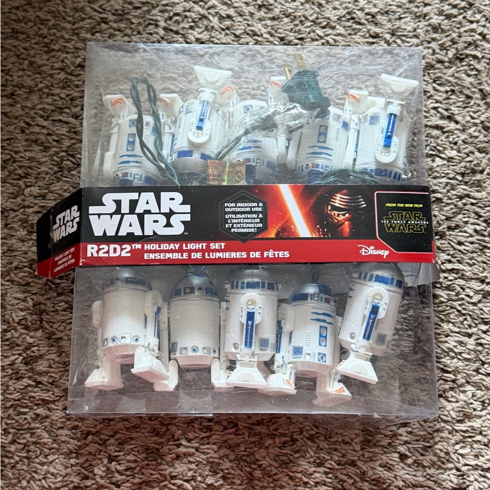Star Wars R2D2 Festive Light Collection - White and Blue